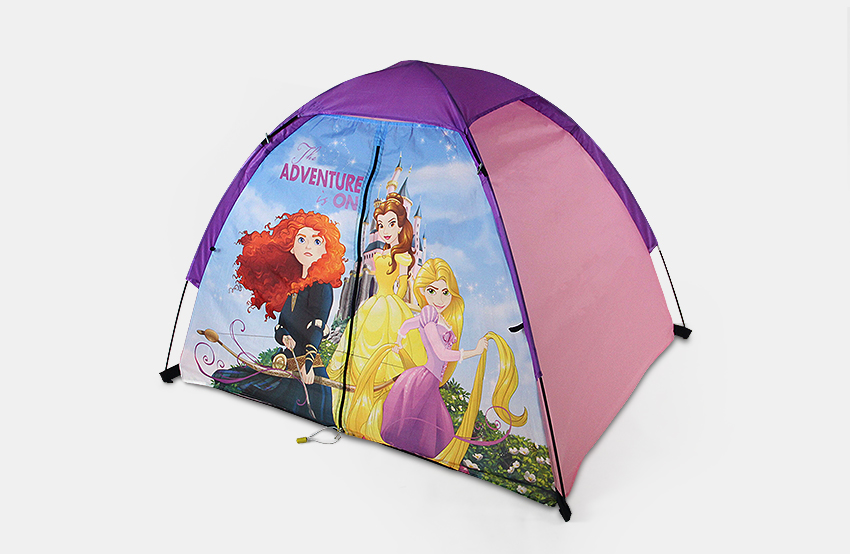 adventure tent set with crawl tunnel