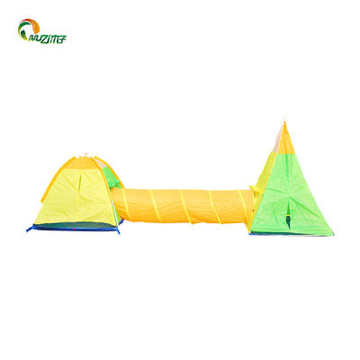 Dome play tent +India tent+ tunnel PE waterproof floor PVC Frame for Indo-outdoor Children's Playing Tent Z-007
